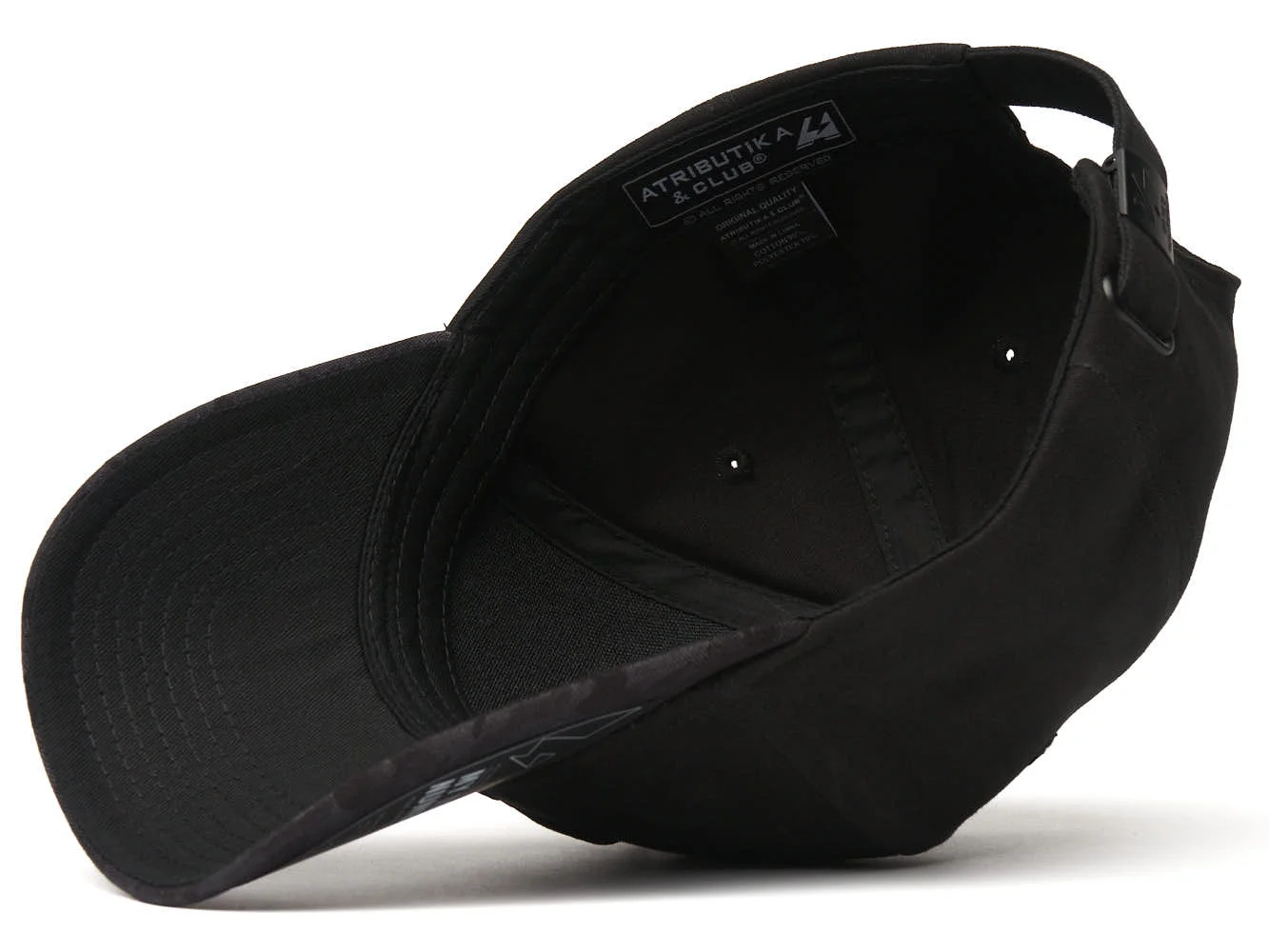 Реальное фото Бейсболка №7 черная р.55-58 20689 от магазина Спортев