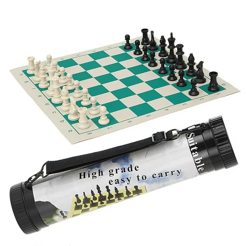 Реальное фото Шахматы набор в тубе F04455 от магазина СпортЕВ
