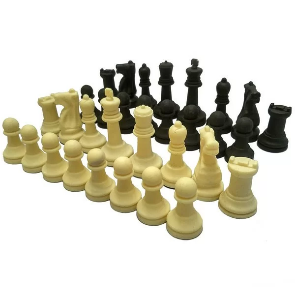 Реальное фото Шахматные фигуры D26162 6 см пластик матовый от магазина СпортЕВ