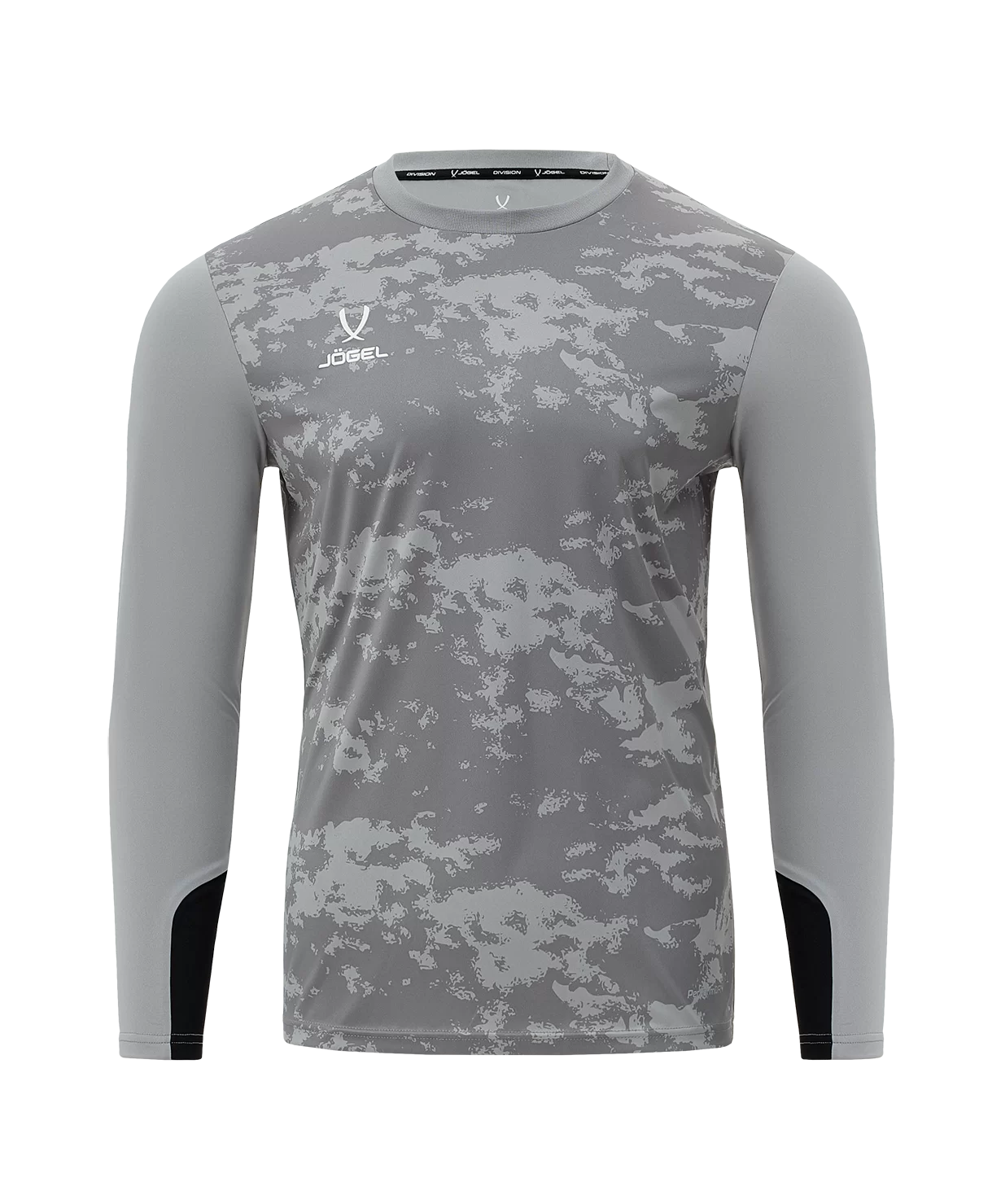 Реальное фото Свитер вратарский PerFormDRY SPLASH GK Jersey, серый Jögel от магазина Спортев