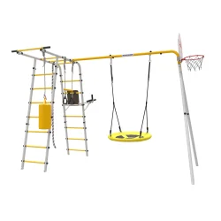 ROMANA Спорт Плюс 2 (желтый/серый) (с качелями гнездо) 103.20.08+1.Д-26.04