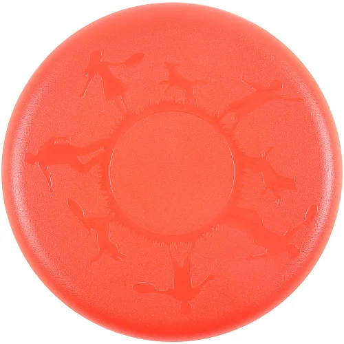 Реальное фото Летающая тарелка - фрисби Fortius ПП оранжевый H231201-23FO-P от магазина Спортев