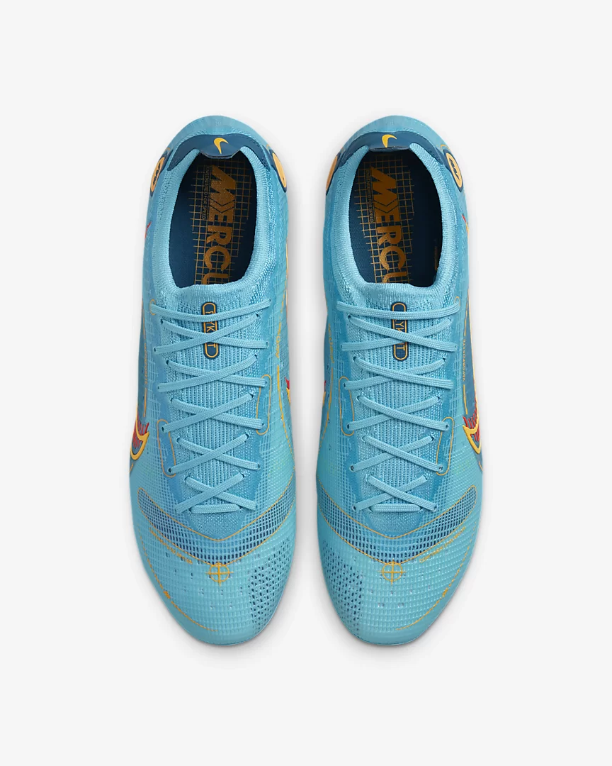 Бутсы Nike Vapor 14 Elite AG DJ2833-484 Реальное фото Бутсы Nike Vapor 14 Elite AG DJ2833-484 от магазина Спортев