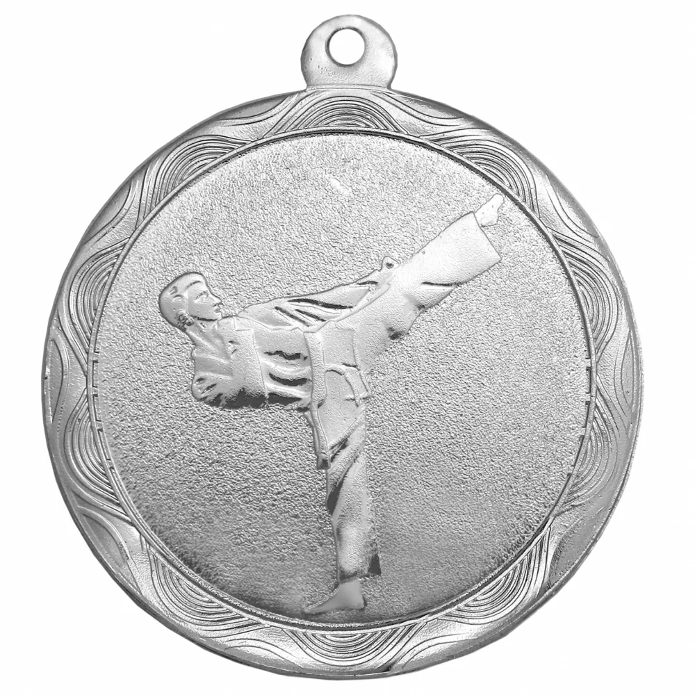 Реальное фото Медаль MZ 62-50/S тхэквондо (D-50 мм, s-2,5 мм) от магазина Спортев
