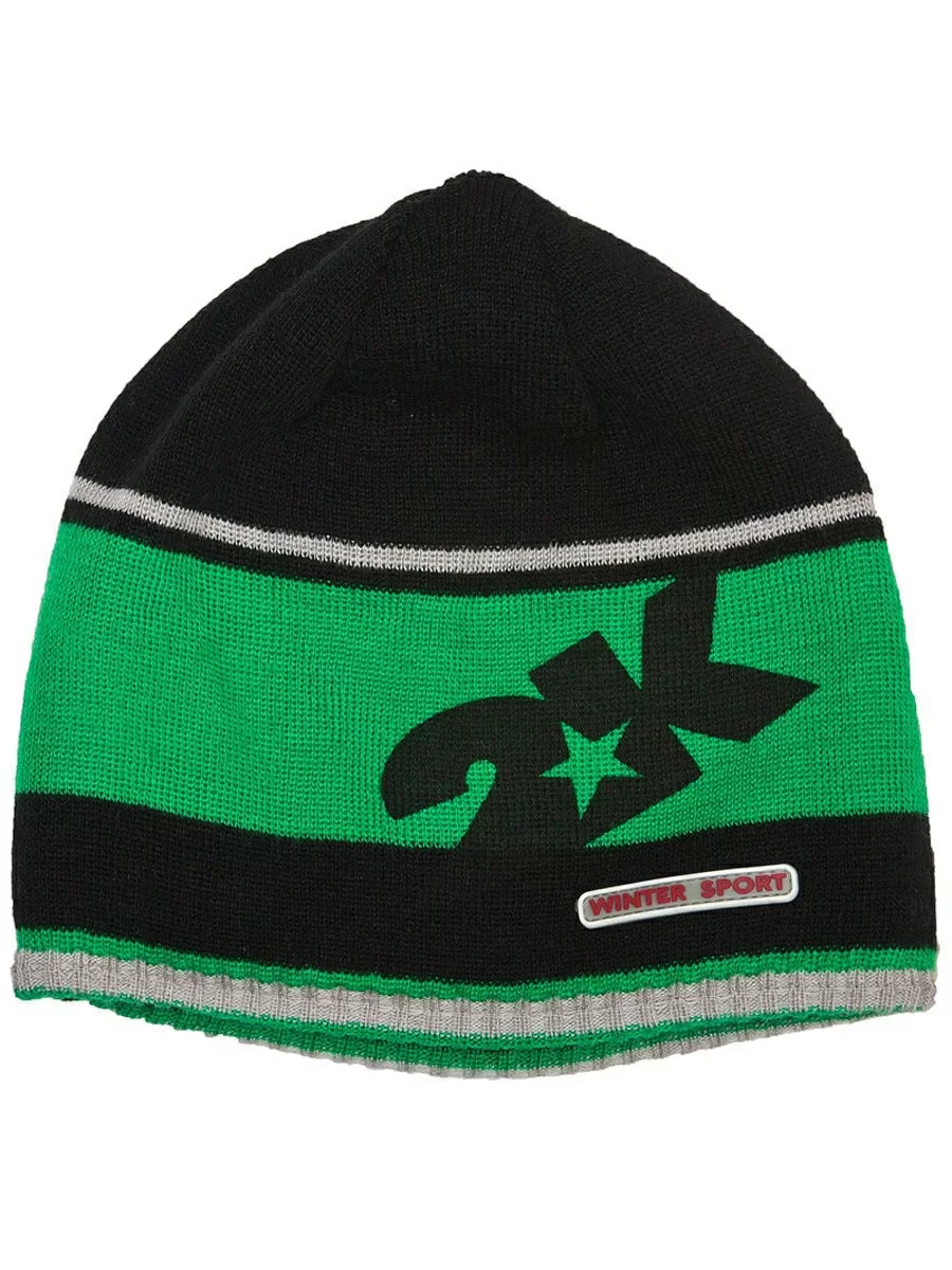 Шапка зим.вяз. Nordic Adult bl/green/silver 124024-2K-HT Реальное фото Шапка зим.вяз. Nordic Adult bl/green/silver 124024-2K-HT от магазина Спортев