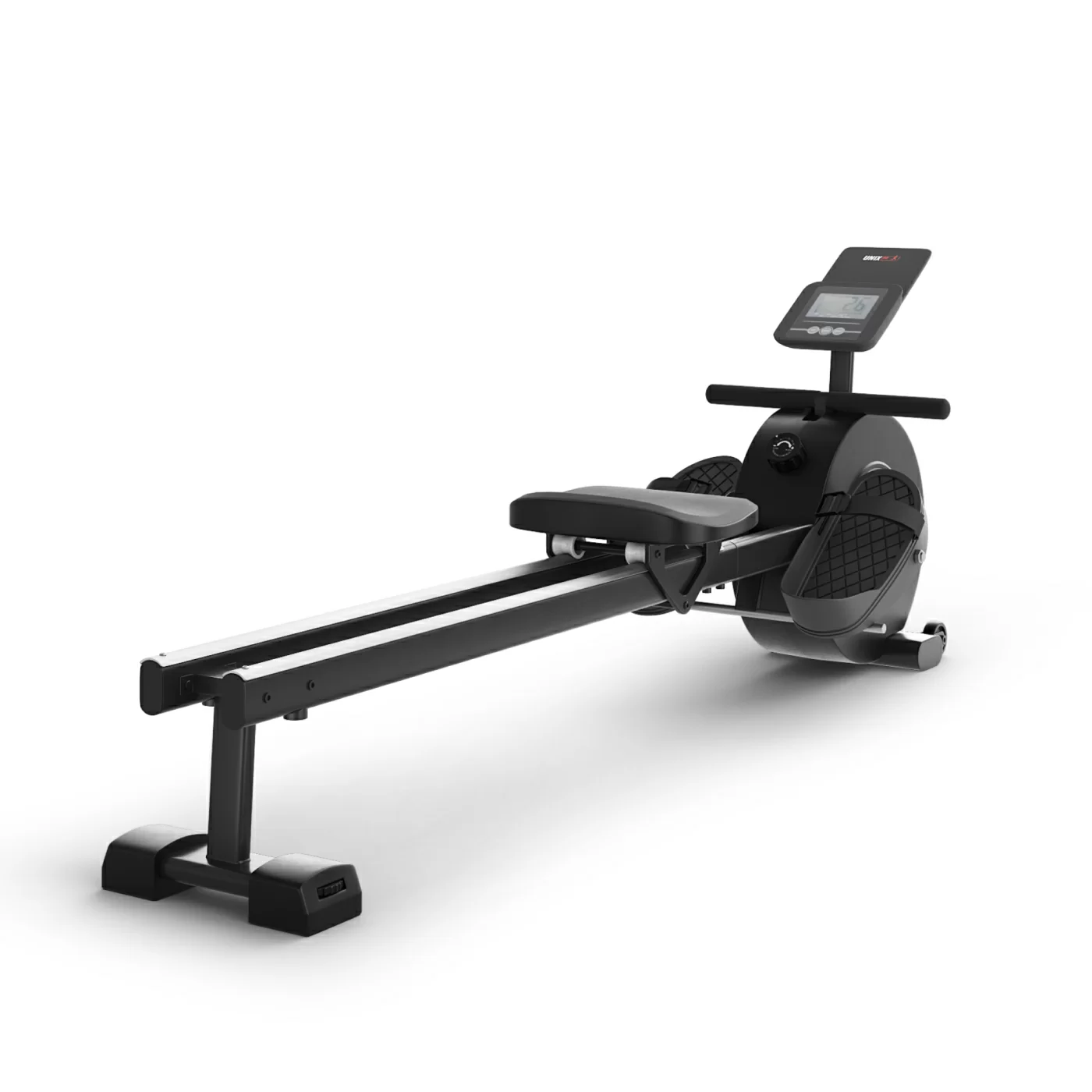 Реальное фото Гребной тренажер UNIX Fit Techno Rower 360 от магазина Спортев