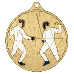 Медаль MZP 660-55/GМ фехтование (D-55мм, s-2 мм)