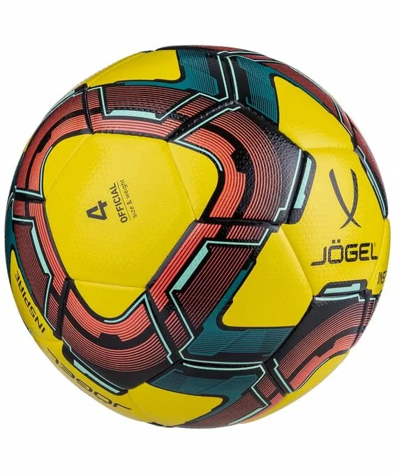 Реальное фото Мяч футзальный Jogel Inspire №4 желтый (BC20) 18634 от магазина СпортЕВ