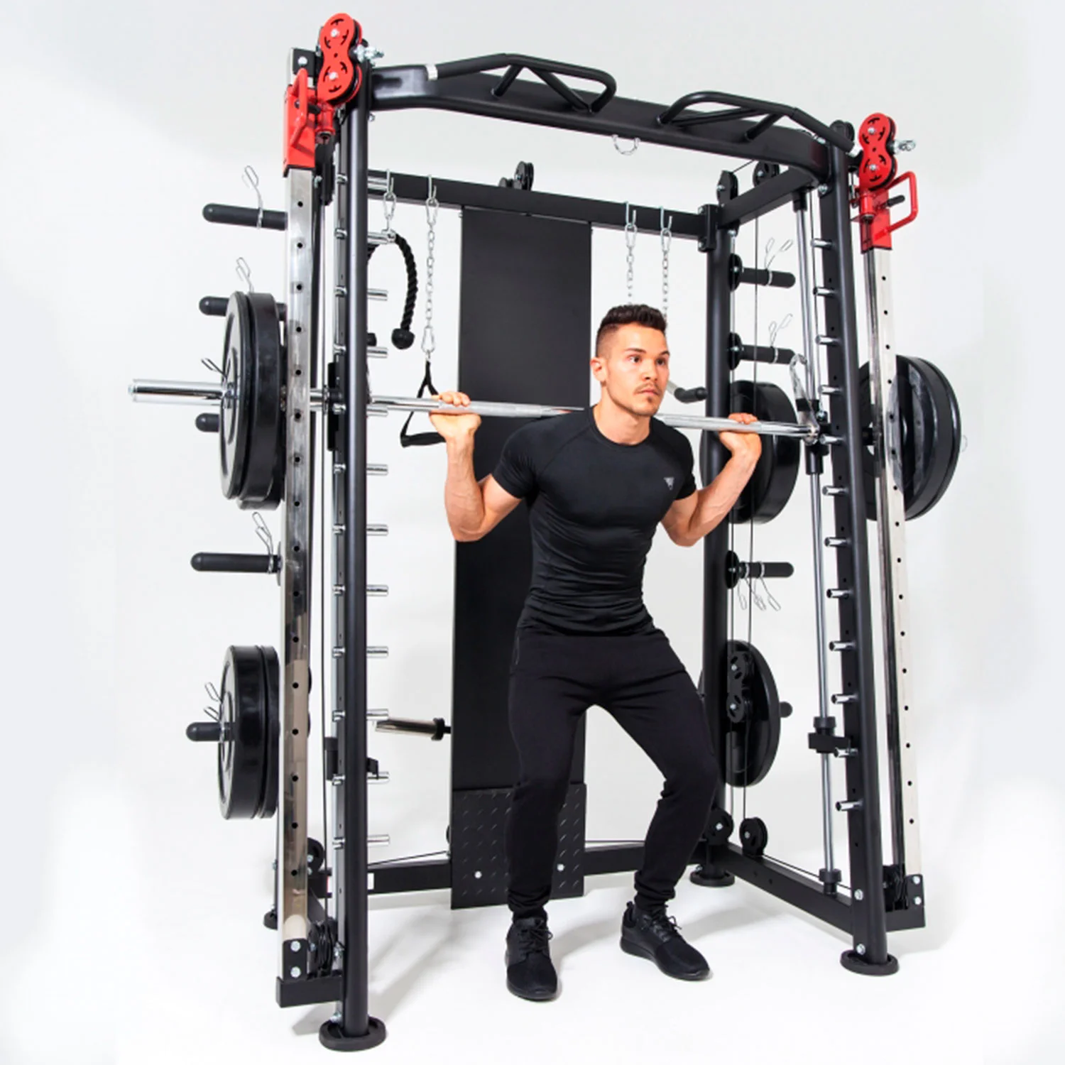 Реальное фото Силовая станция, машина Смита DFC POWERGYM D822 от магазина Спортев