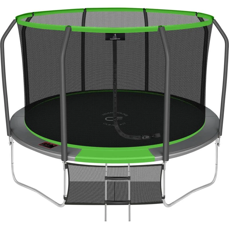 Реальное фото Каркасный батут Clear Fit GreenHop 14Ft от магазина Спортев
