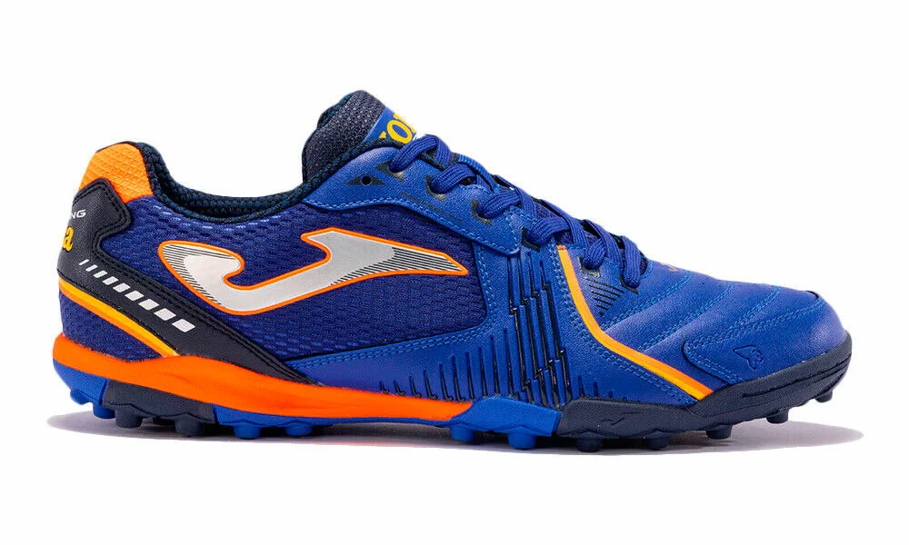 Бутсы Joma Dribling turf 2023 синий/оранжевый DRIW2304TF Реальное фото Бутсы Joma Dribling turf 2023 синий/оранжевый DRIW2304TF от магазина Спортев