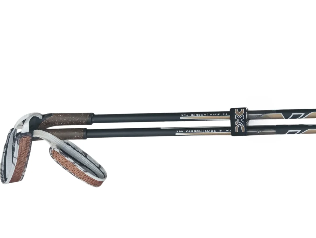 Реальное фото Палки лыжные STC Sport гибрид 35% от магазина Спортев