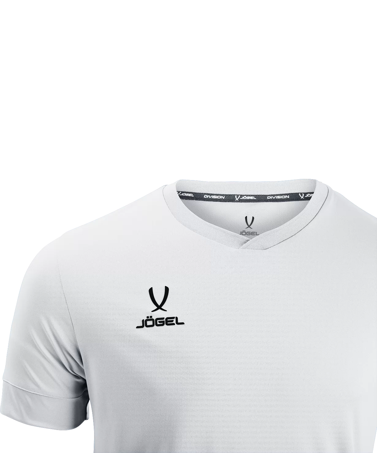 Реальное фото Футболка игровая DIVISION PerFormDRY Union Jersey, белый/белый Jögel от магазина Спортев