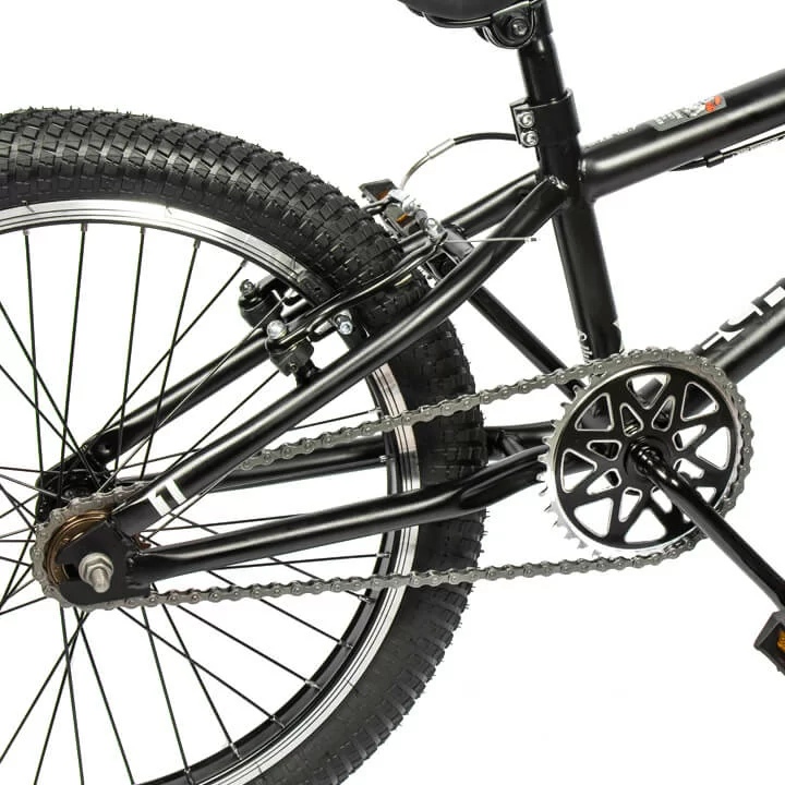 Реальное фото Велосипед BMX TechTeam Step One 20" (2023) черный 51006 от магазина СпортЕВ