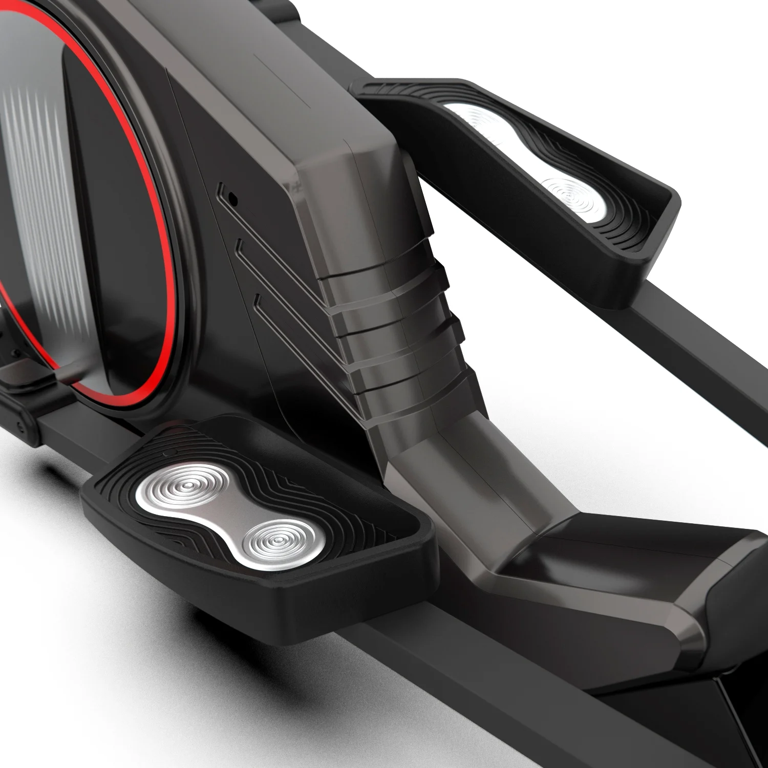 Реальное фото Эллиптический тренажер DFC E97501 магн. от магазина Спортев