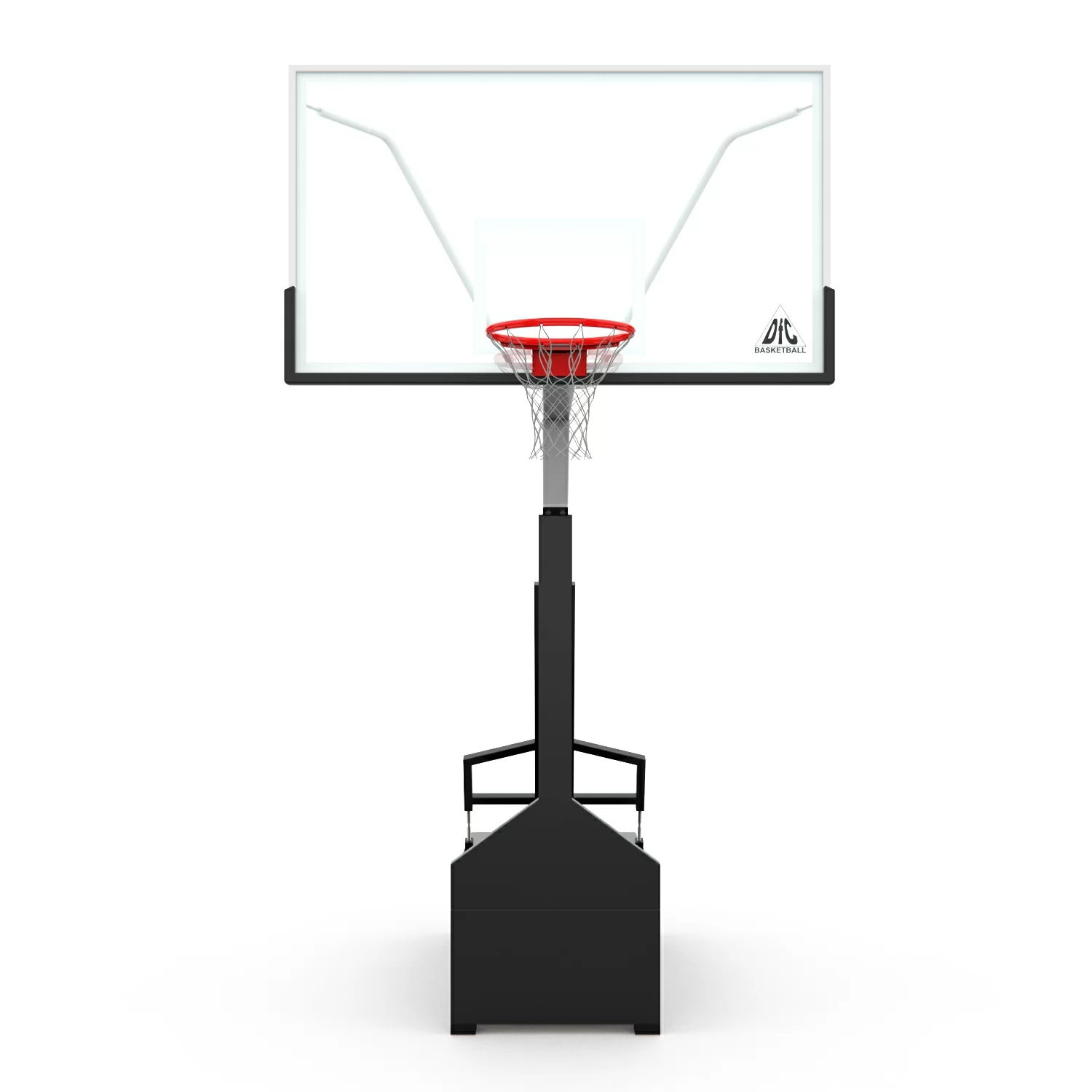 Реальное фото Баскетбольная мобильная стойка DFC STAND72GP ROLITE от магазина СпортЕВ