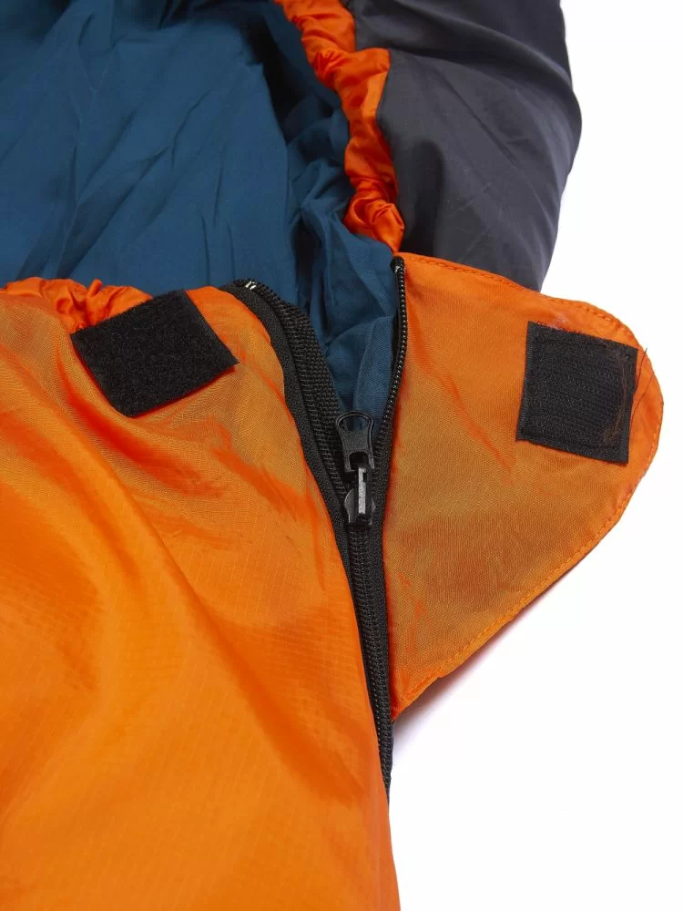 Реальное фото Спальный мешок туристический, 450 г/м2, -12 С, A1-18N от магазина СпортЕВ