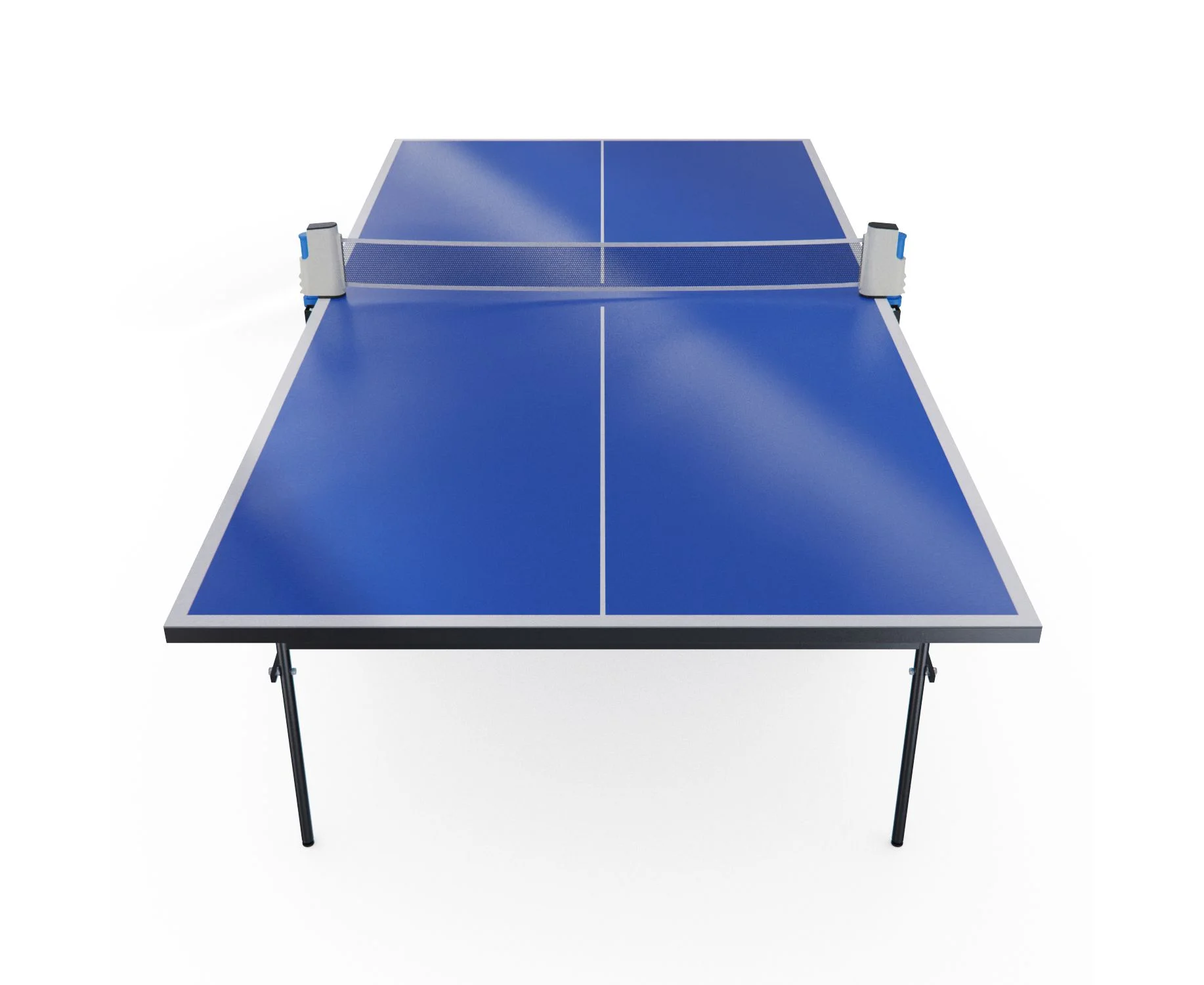 Реальное фото Теннисный стол DONIC Tornado-AL-Outdoor, 4 мм, синий (три коробки) TOR-AL от магазина Спортев