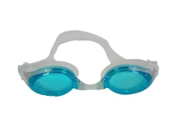 Очки для плавания Whale Y01703(CF-1703) подростковые белый/голубой