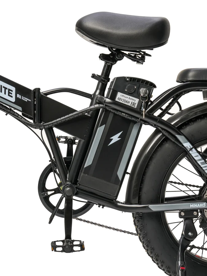 Реальное фото Электровелосипед Minako F10 LITE 48V 20 ah от магазина Спортев