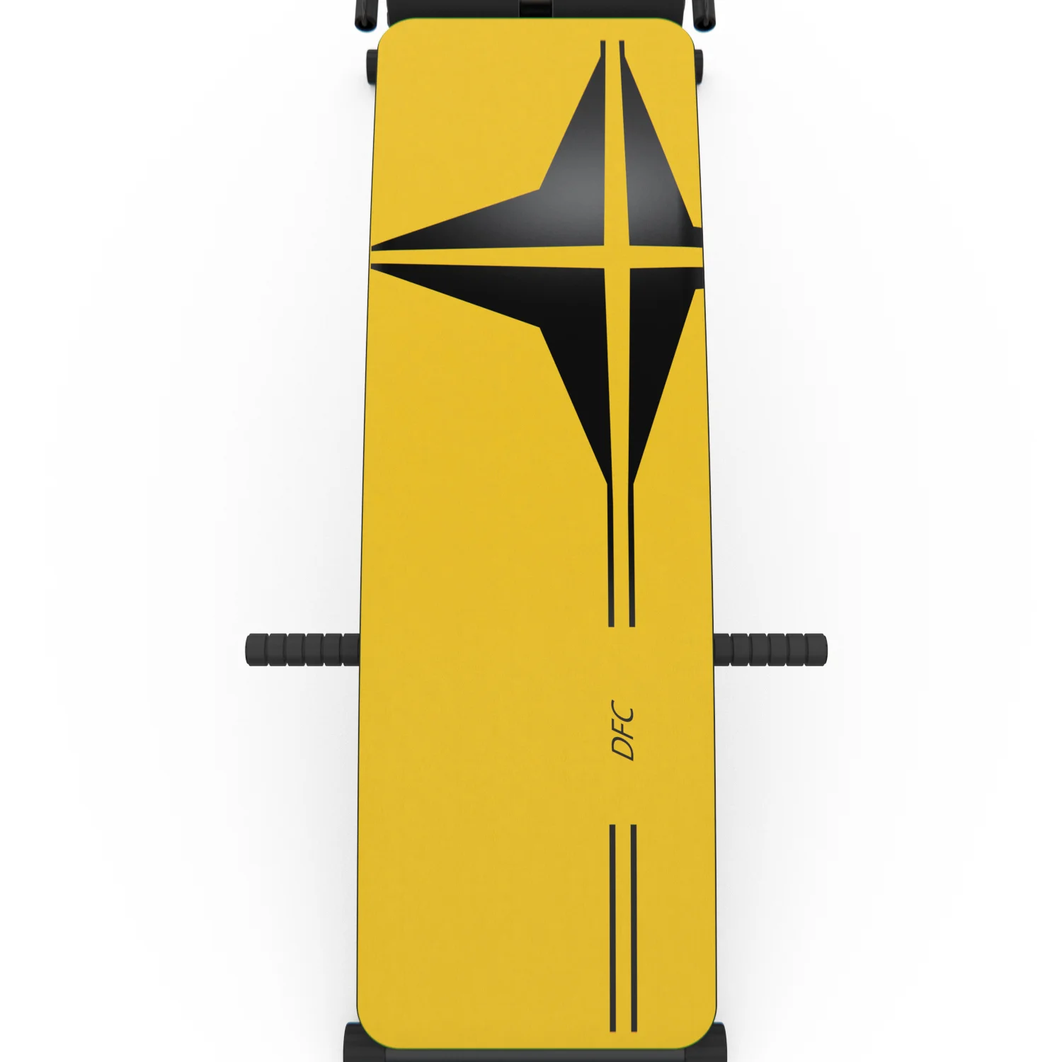 Реальное фото Скамья для пресса DFC гантели, эспандеры D102RY от магазина Спортев