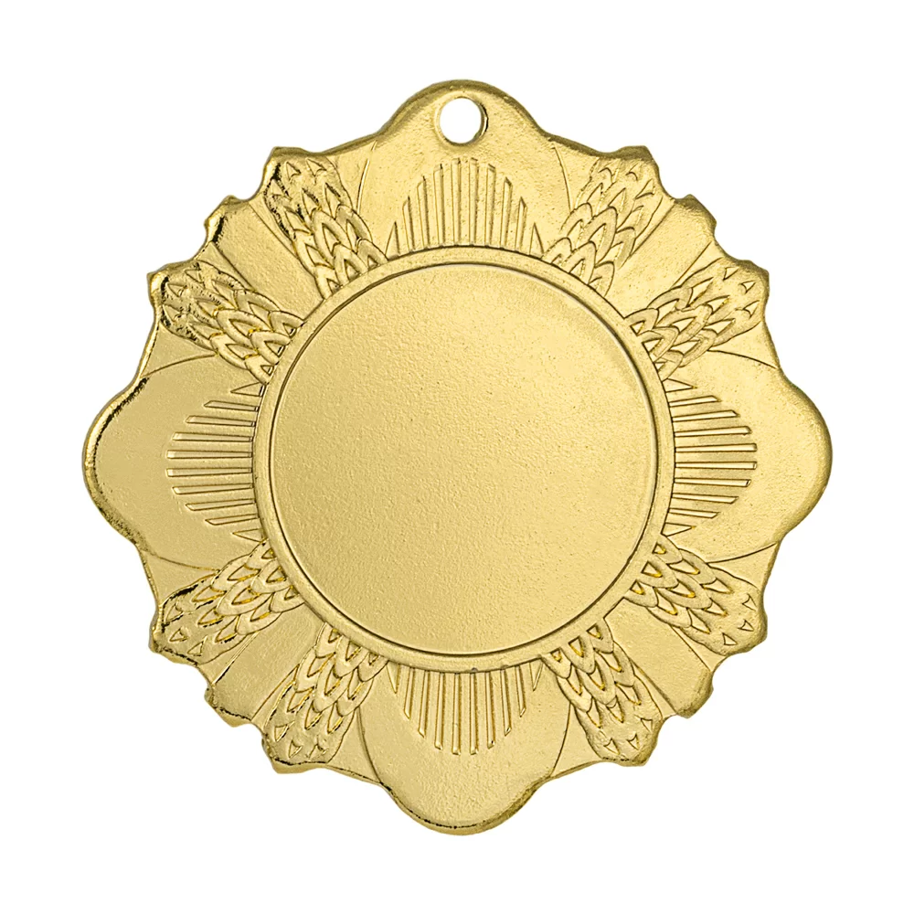 Реальное фото Медаль MZ 116-50/G (D-50мм, D-25мм, s-2мм) от магазина СпортЕВ
