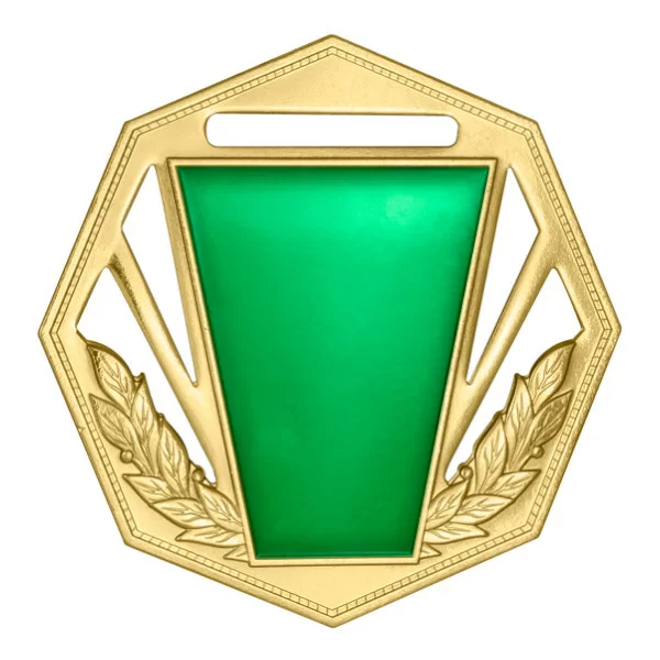 Реальное фото Медаль MZP 305-60/GGN (D-60мм, s-2мм) латунь от магазина Спортев