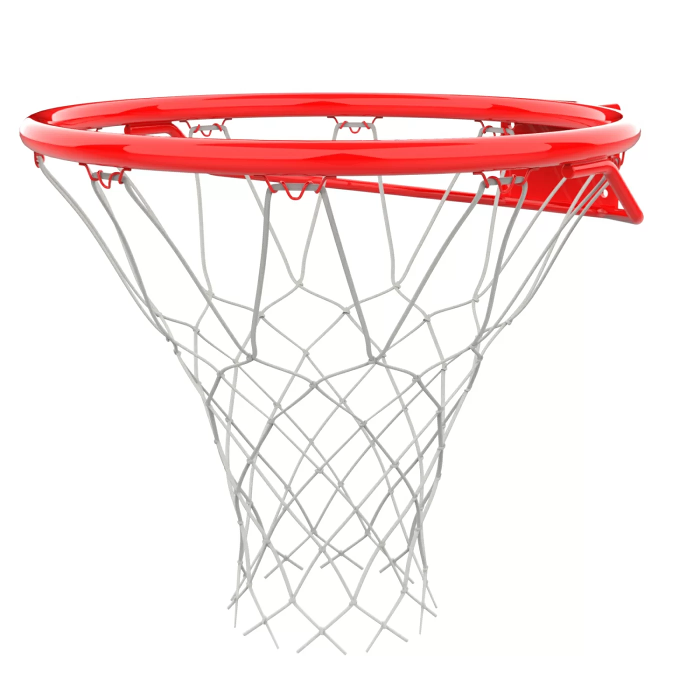 Реальное фото Кольцо баскетбольное DFC R1 45см (18") оранж./красное от магазина СпортЕВ