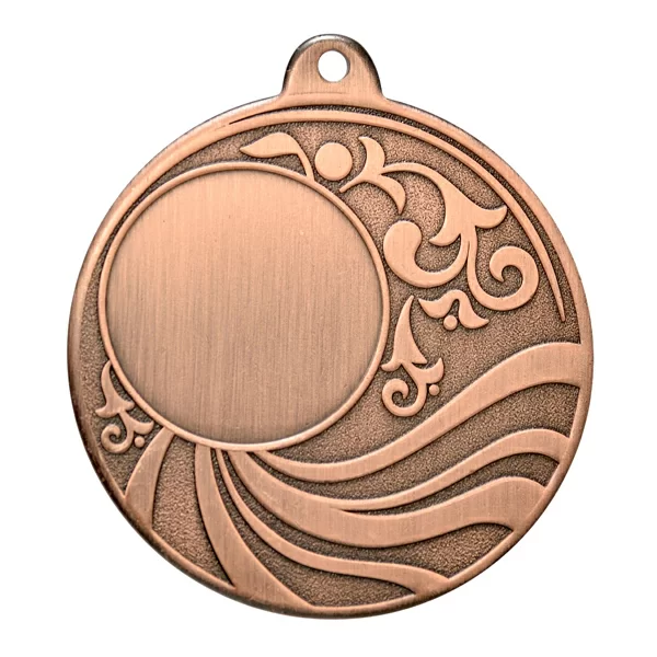 Реальное фото Медаль MZ 48-50/В (D-50мм, D-25мм, s-1,5мм) от магазина СпортЕВ