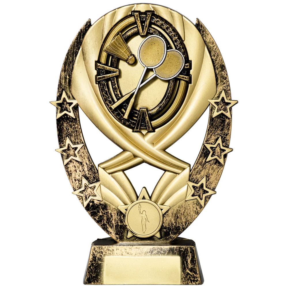 Реальное фото Фигура B286/33С бадминтон (H-21,5см) от магазина Спортев