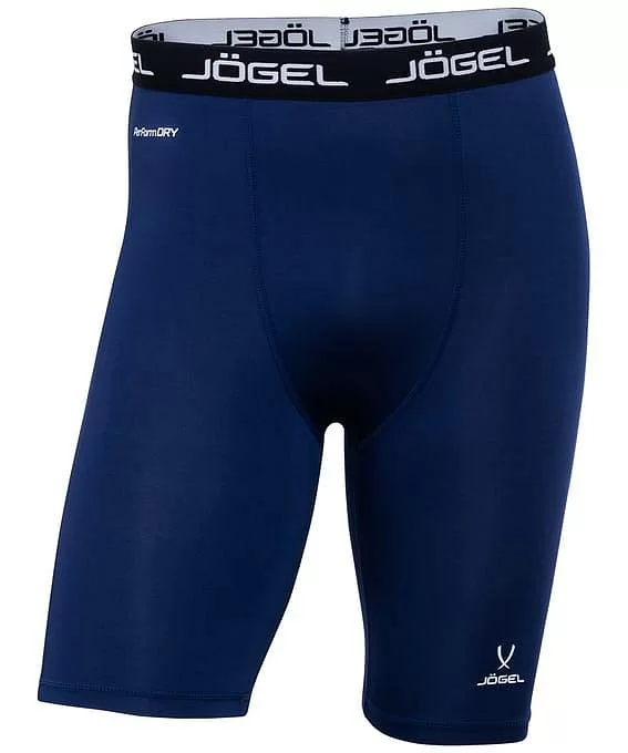 Реальное фото Шорты компрессионные Jogel Camp Tight Short Performdry темно-синий/белый JBL-1300-091 от магазина СпортЕВ