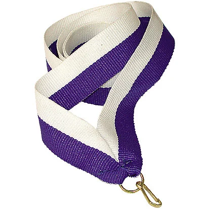 Реальное фото Лента для медали V2-W/BL (22 мм) от магазина Спортев