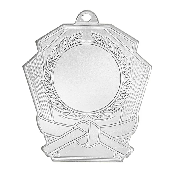 Реальное фото Медаль MZ 75-50/S (50х53мм, D-25мм, s-2мм) от магазина Спортев