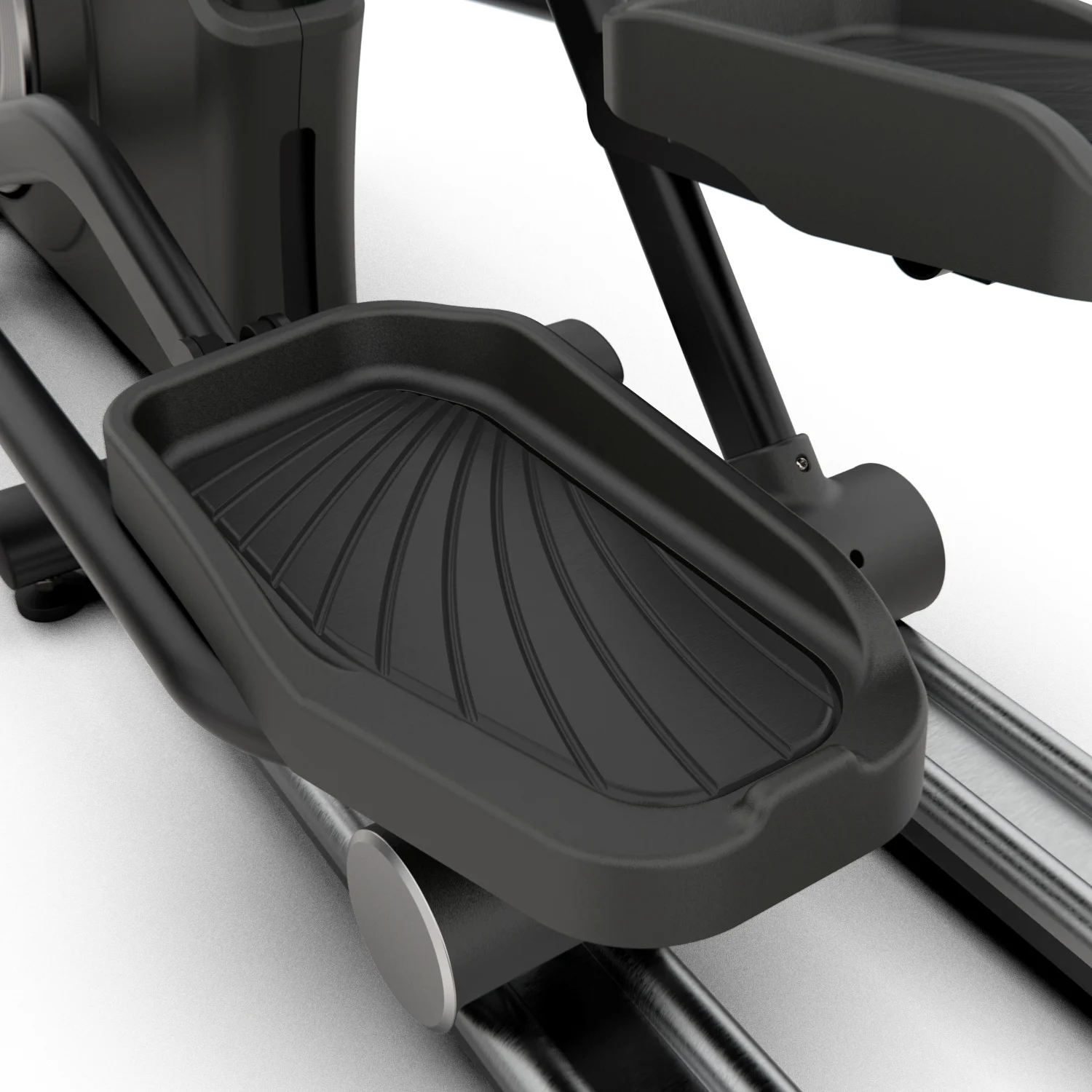 Реальное фото Эллиптический тренажер DFC E108T магн.эл.привод от магазина Спортев