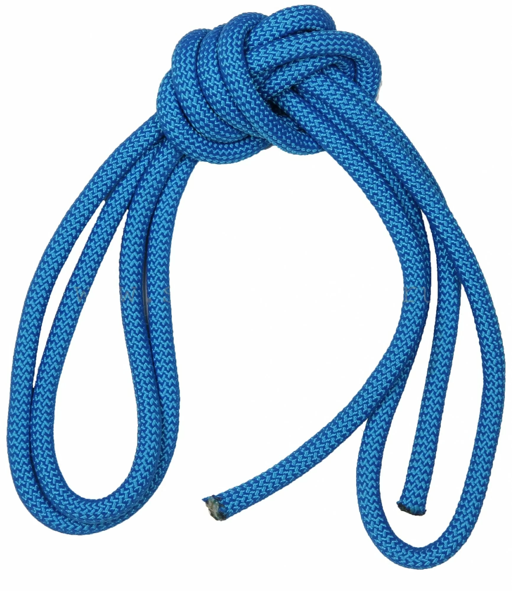 Реальное фото Скакалка гимнастическая утяж. Indigo 2.5 м 150 г синяя SM-121 от магазина СпортЕВ