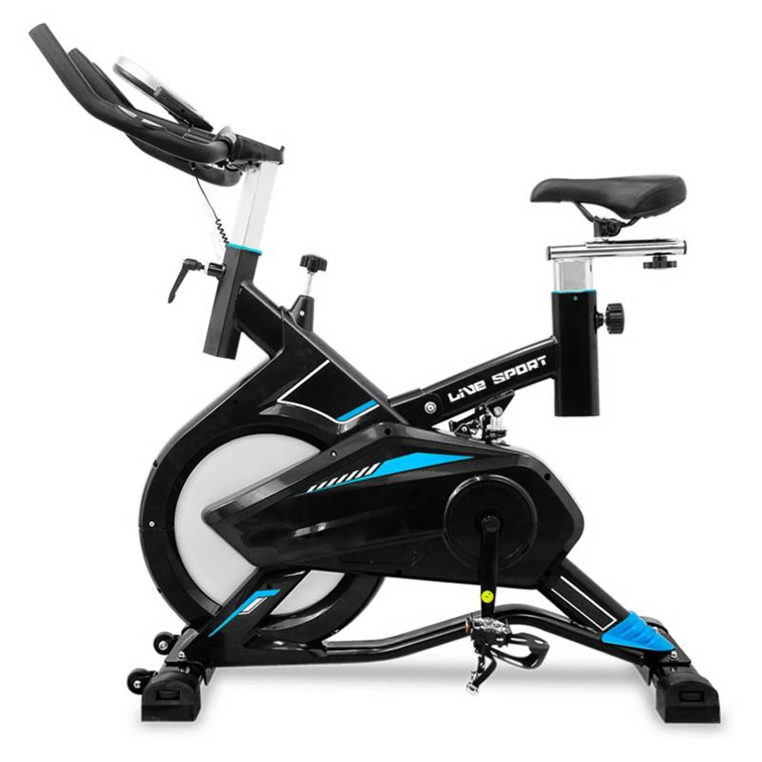 Реальное фото Велотренажер (спин-байк) DFC YB9800 от магазина Спортев