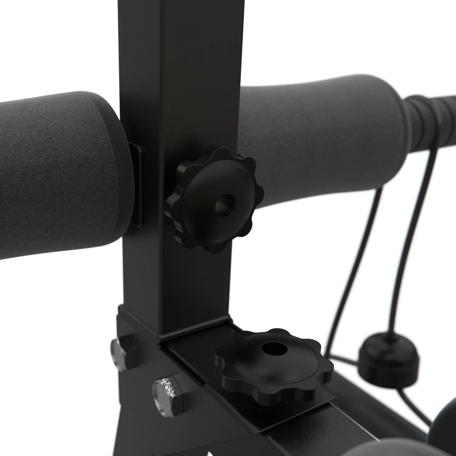 Реальное фото Скамья для пресса DFC гантели, эспандеры D102RY от магазина Спортев