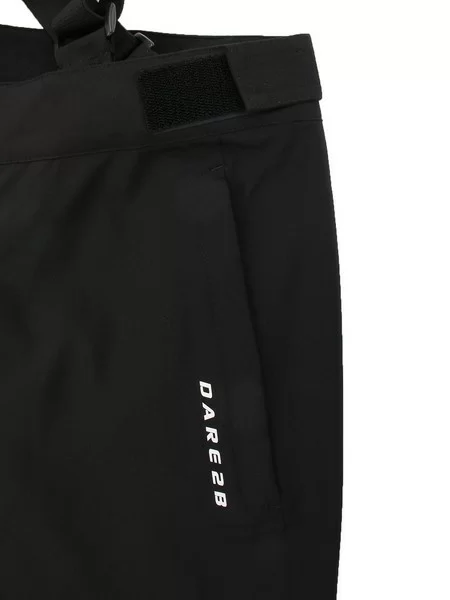 Реальное фото Брюки г/лыжные Dare2b Certify Pant с подтяжками  черный DMW354R/800 от магазина СпортЕВ