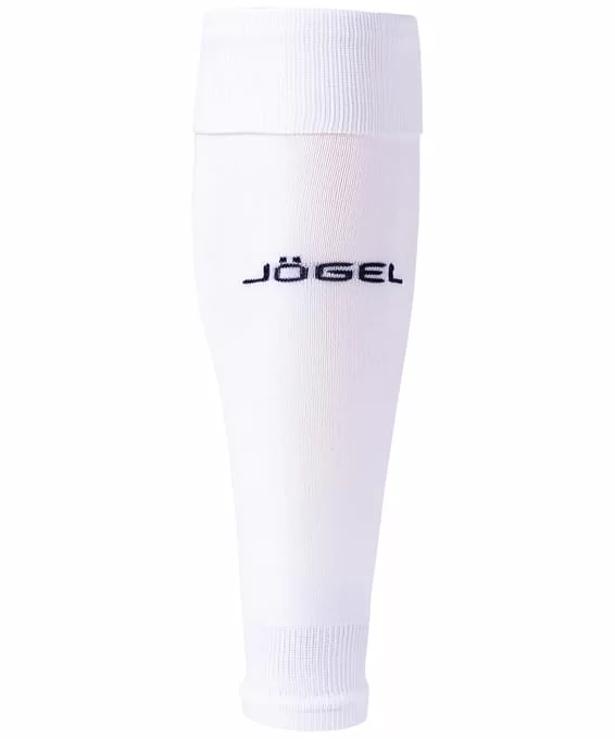 Реальное фото Гетры футбольные Jogel JA-002 без носка белый/т.синий 15090 от магазина СпортЕВ