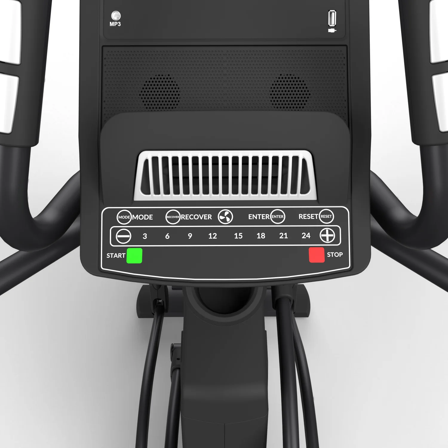 Реальное фото Эллиптический тренажер DFC E5800P магн.эл.привод от магазина Спортев