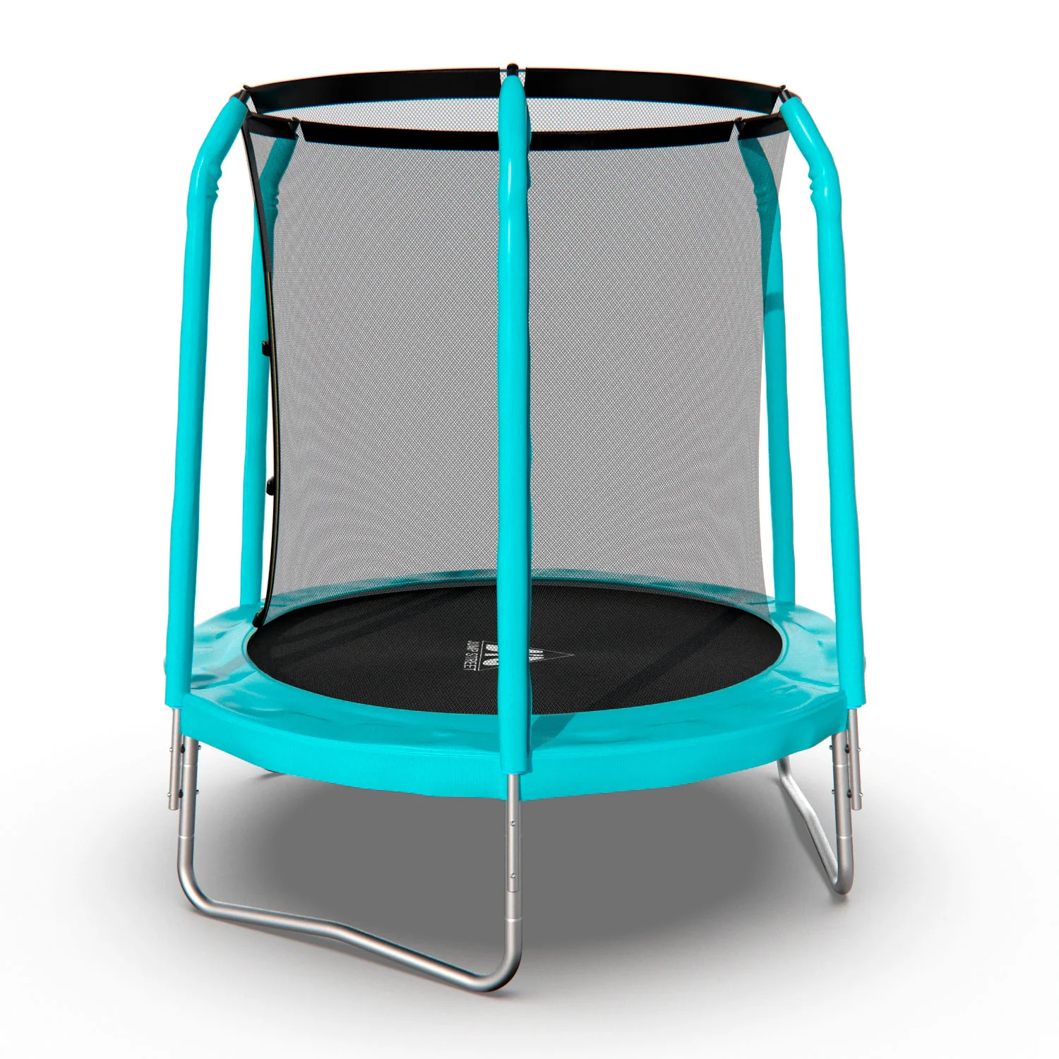 Реальное фото Батут DFC JUMP STREET 6ft внутр.сетка (183cм) 6FT-JST-E от магазина Спортев