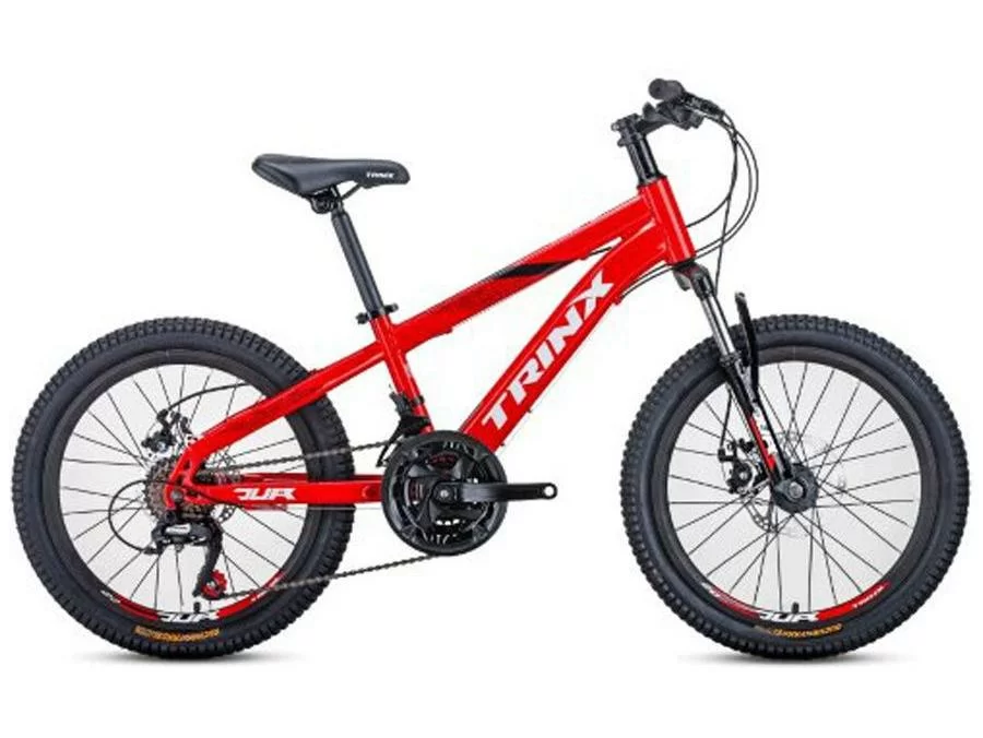 Реальное фото Велосипед TRINX Junior 3.0 20" красный/белый/зеленый от магазина СпортЕВ