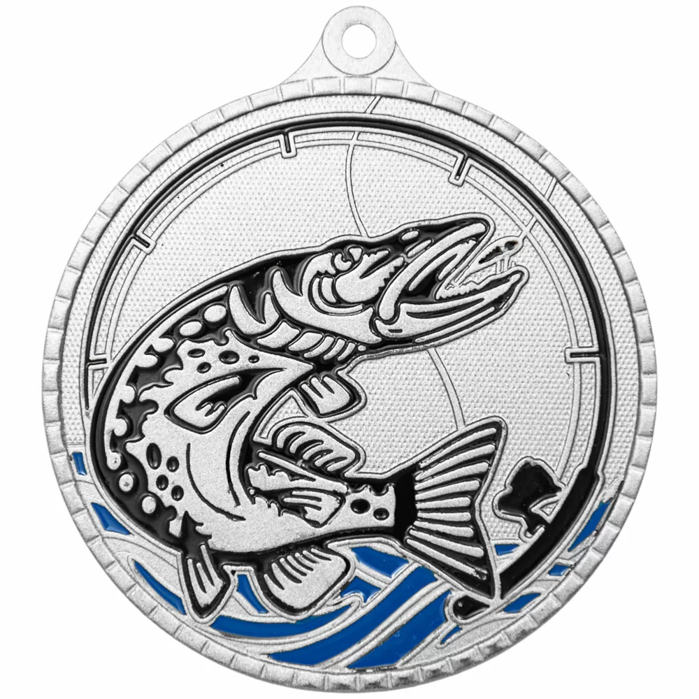Реальное фото Медаль MZP 650-55/SМ рыболовный спорт (D-55мм, s-2 мм) от магазина Спортев