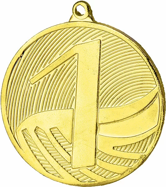 Реальное фото Медаль MD 1291/G 1 место (D-50 мм, s-2 мм) от магазина Спортев