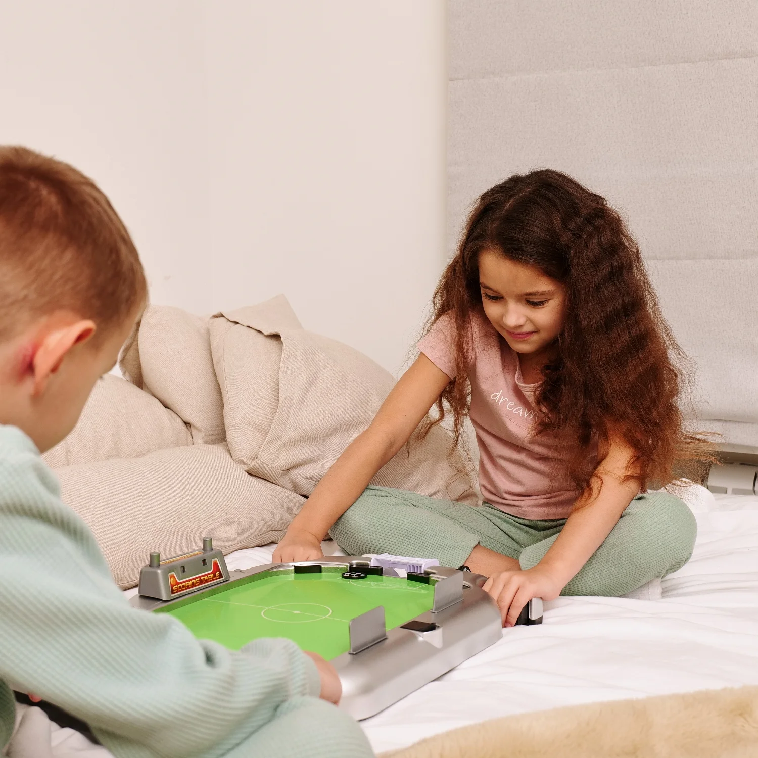 Реальное фото Игровой стол - футбол DFC SB-ST-2511 от магазина Спортев