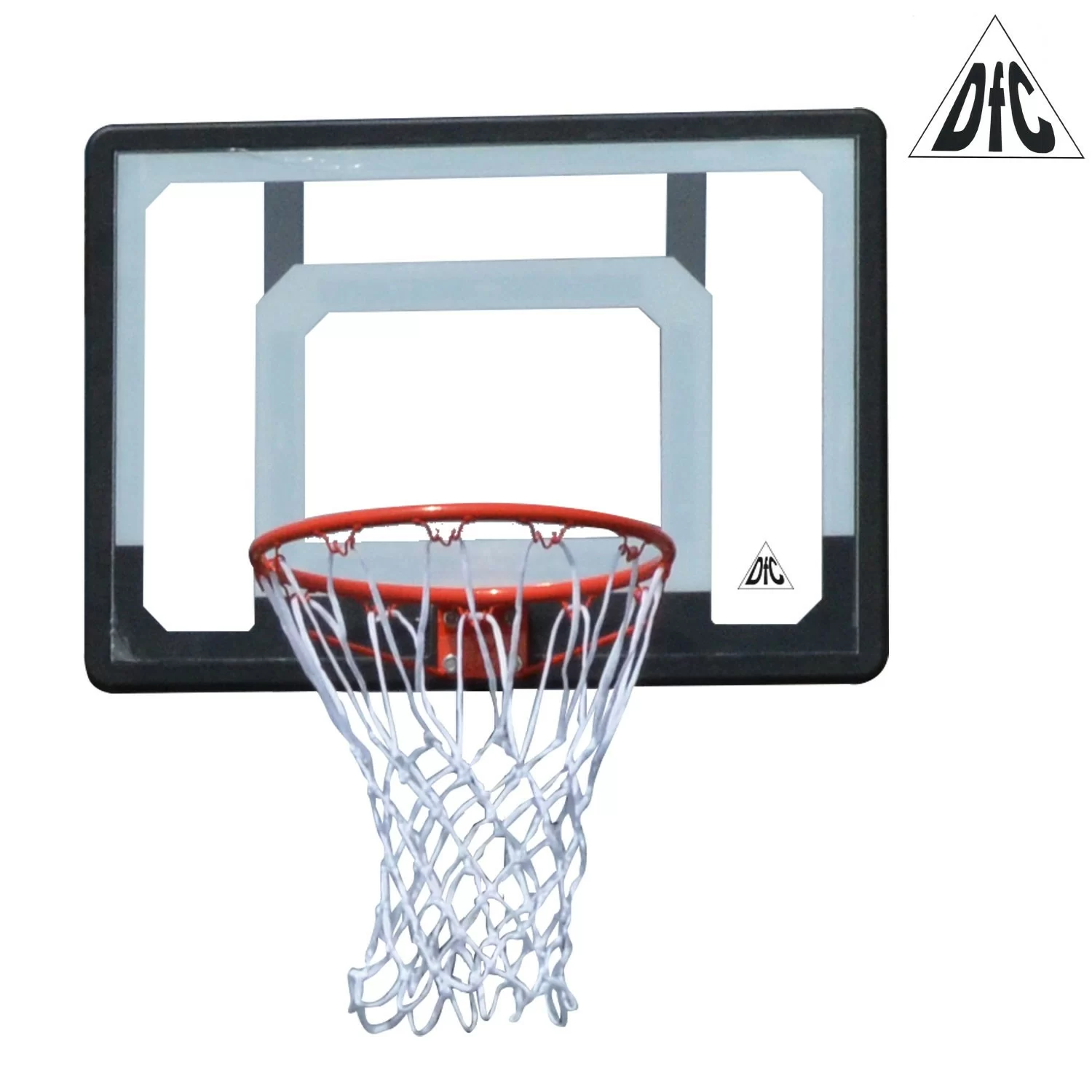 Реальное фото Баскетбольный щит DFC BOARD32 80x58cm п/э прозрачн. от магазина СпортЕВ