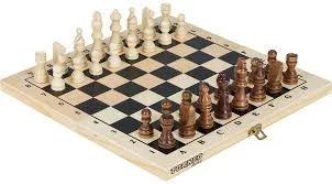 Реальное фото Шахматы деревянные с доской Stingrey 8151М турнирные, размер доски 40х20х5 см от магазина СпортЕВ