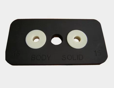 Реальное фото Весовой стек Body Solid WSP15 (5 шт.) от магазина СпортЕВ