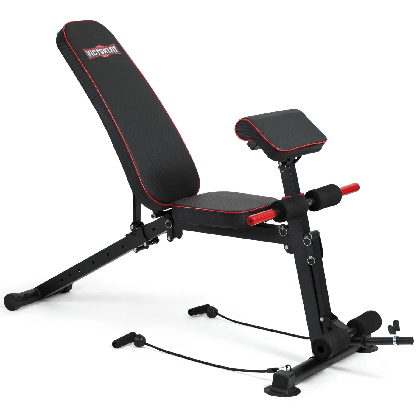 Реальное фото Скамья многофункциональная VictoryFit VF-T21 от магазина Спортев