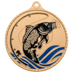 Медаль MZP 651-55/ВМ рыболовный спорт (D-55мм, s-2 мм)